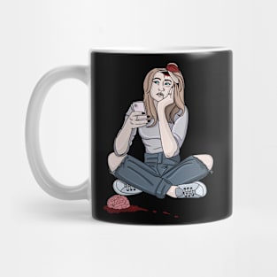 Phone Zombie Mug